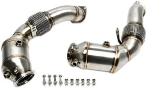 BMW 5 F10 550 i N63 B44 A Downpipe TA TECHNIX