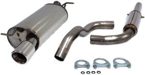 AUDI TT 8N3/8N9 sportowy układ wydechowy CATBACK 1x100mm TA TECHNIX