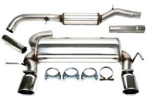 AUDI TT (8N3, 8N9) 1.8T sportowy układ wydechowy CATBACK DUPLEX L+P 1x100mm TA TECHNIX