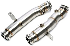 MERCEDES W205 C43 AMG + C400 Downpipe TA TECHNIX