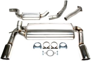 FORD FOCUS II ST 2.5 225PS sportowy układ wydechowy CATBACK 2x100mm TA TECHNIX