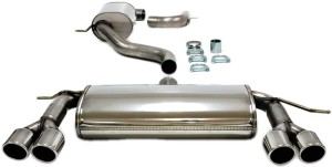 VW SCIROCCO III (137, 138) sportowy układ wydechowy CATBACK 2x80mm TA TECHNIX