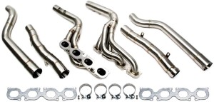 MERCEDES C204 C63 AMG Sportowy Kolektor Wydechowy TA TECHNIX