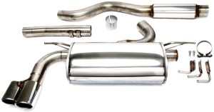 BMW 3 (F30, F80) sportowy układ wydechowy CATBACK 2x80mm TA TECHNIX