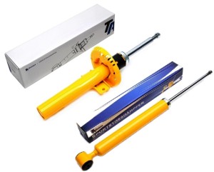 VW POLO VI (AW1, BZ1) amortyzatory sportowe komplet TA TECHNIX