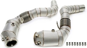 BMW X6 (F16, F86) N63 B44 Downpipe z katalizatorem TA TECHNIX