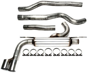 BMW 3 Touring (F31) sportowy układ wydechowy CATBACK 2x80mm TA TECHNIX