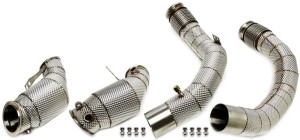 BMW X6 M (G06, F96) S63 B44 Downpipe z katalizatorem TA TECHNIX