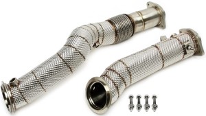 BMW M3 Touring (G21, G81) S58 B30 Downpipe DeCat Heatshield TA TECHNIX