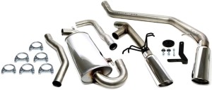 VOLVO 850 Kombi (855) sportowy układ wydechowy CATBACK 1x100mm TA TECHNIX