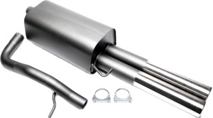 AUDI A4 B5 (8D2/8D5) sportowy tłumik 2x76mm TA TECHNIX