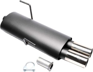 PEUGEOT 206 sportowy tłumik 2x76mm TA TECHNIX