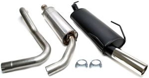 SAAB 900 II Sportowy układ wydechowy CATBACK 1x90mm TA TECHNIX