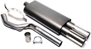 VW PASSAT B4 35i (3A2, 3A5) sportowy tłumik 2x76mm TA TECHNIX