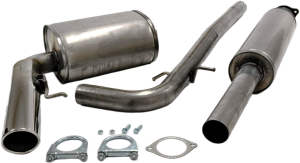 VOLVO S60 I (384) 2.4 sportowy układ wydechowy 1x90mm TA TECHNIX