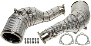 AUDI A6 C8 Avant (4A5) RS6 TFSI Mild Hybrid Downpipe z katalizatorem TA TECHNIX