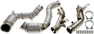 MERCEDES E-KLASA S213 AMG E63 / E63S M177 Downpipe z katalizatorem OPF TA TECHNIX