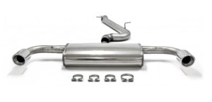 AUDI TT 8J QUATTRO 2.0T sportowy układ wydechowy CATBACK DUPLEX L+P 1x100mm TA TECHNIX