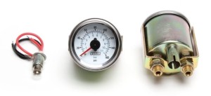 PODWÓJNY MANOMETR VIAIR biały